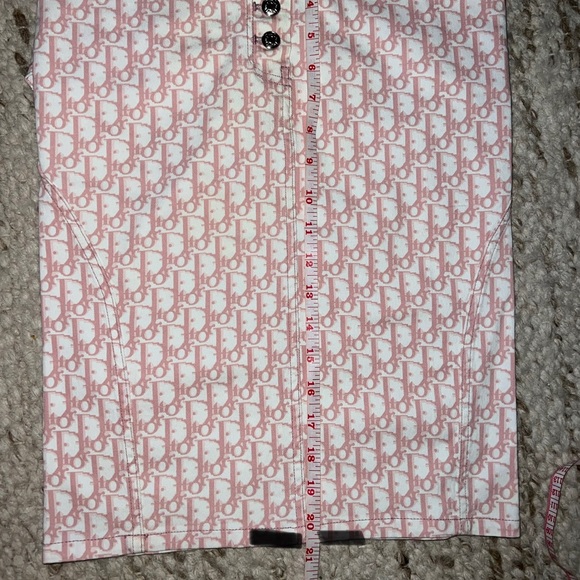 ❌ SOLD ❌ 💗RARE💗 - Authentic Vintage Dior Pink Trotter Pencil Skirt Size USA 2 - Picture 6 of 13